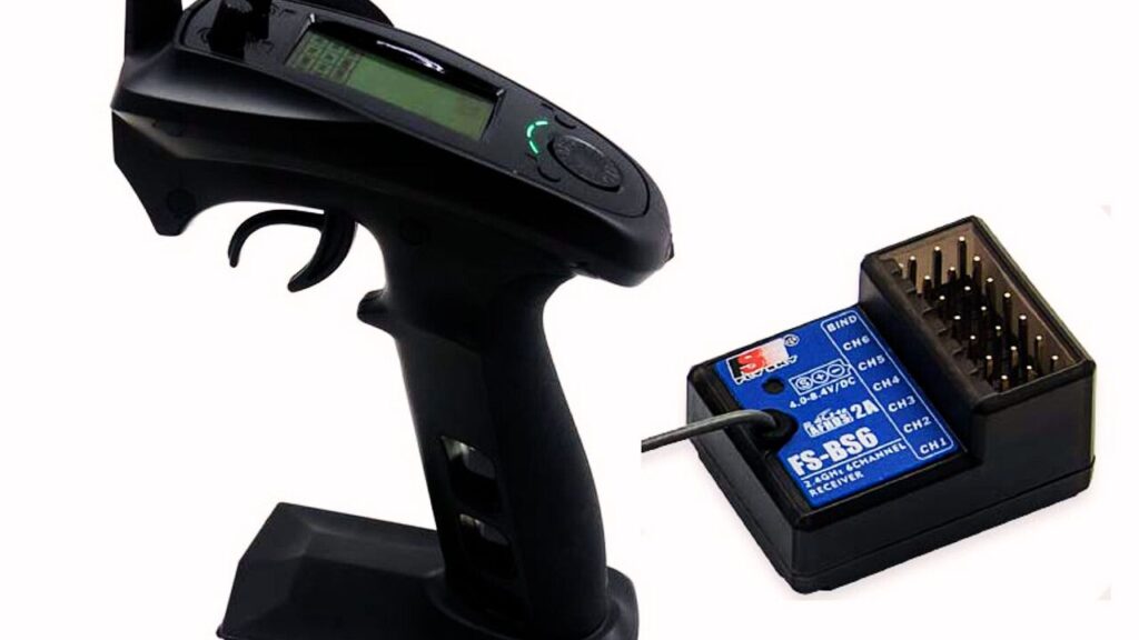 RC Car Transmitter and Receiver